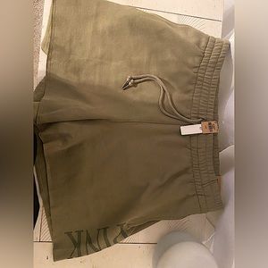 Pink fleece shorts 🫒